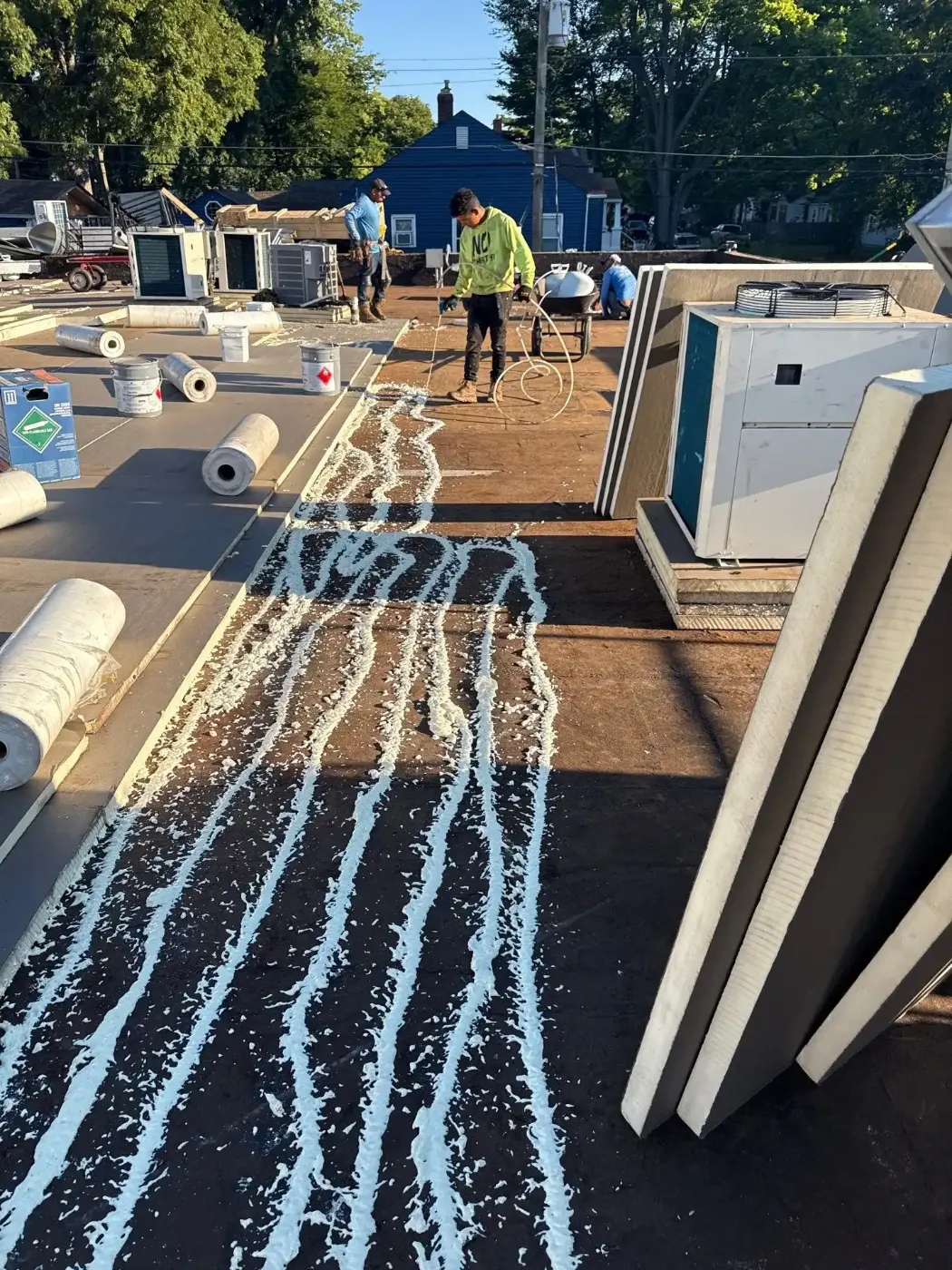 Membrane repair completed in Lake Station
