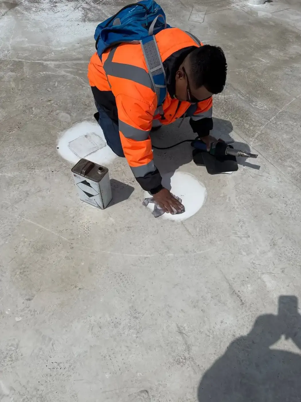Membrane repair completed in Lake Station